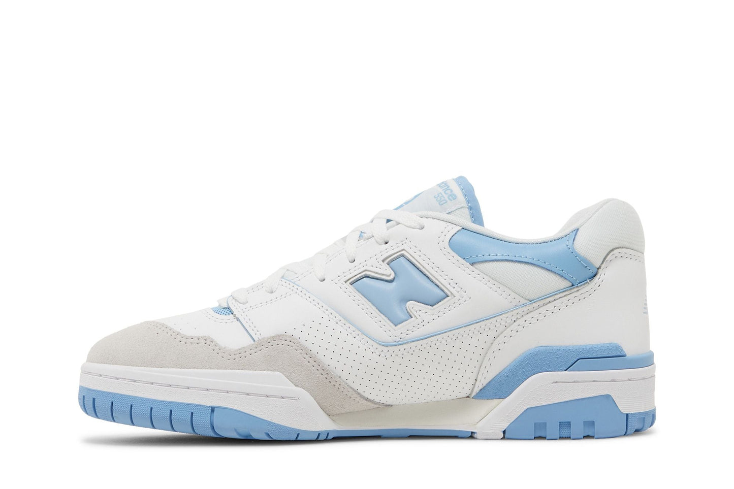 New Balance 550 White Blue Haze Rain Cloud