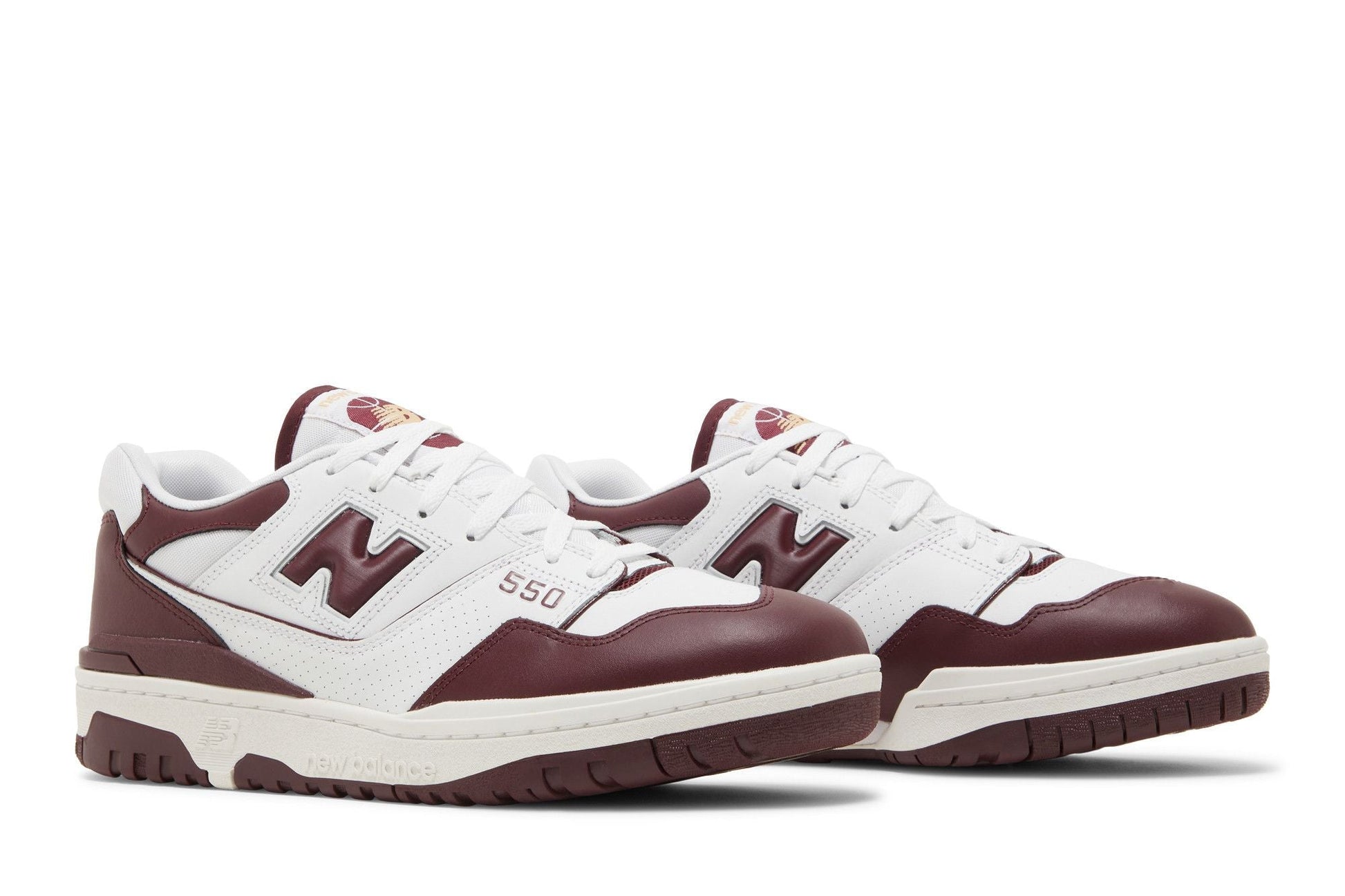 New Balance 550 White Burgundy