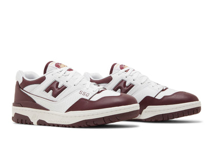 New Balance 550 White Burgundy