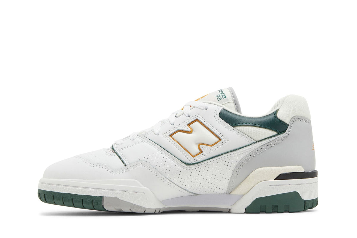 New Balance 550 White Nightwatch Green