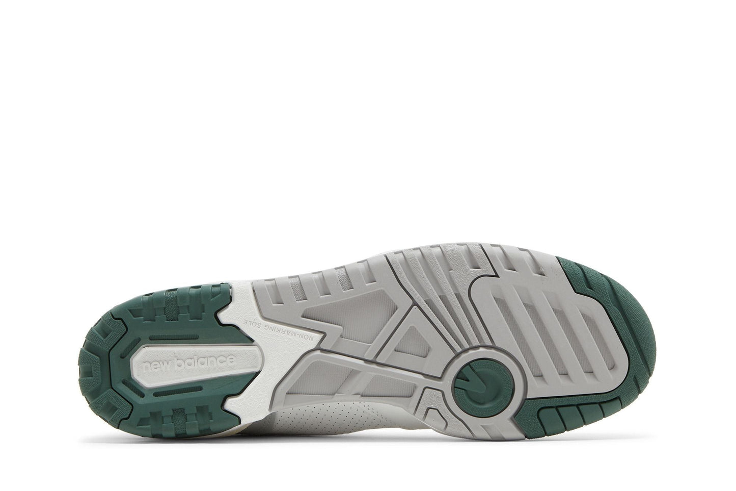 New Balance 550 White Nightwatch Green