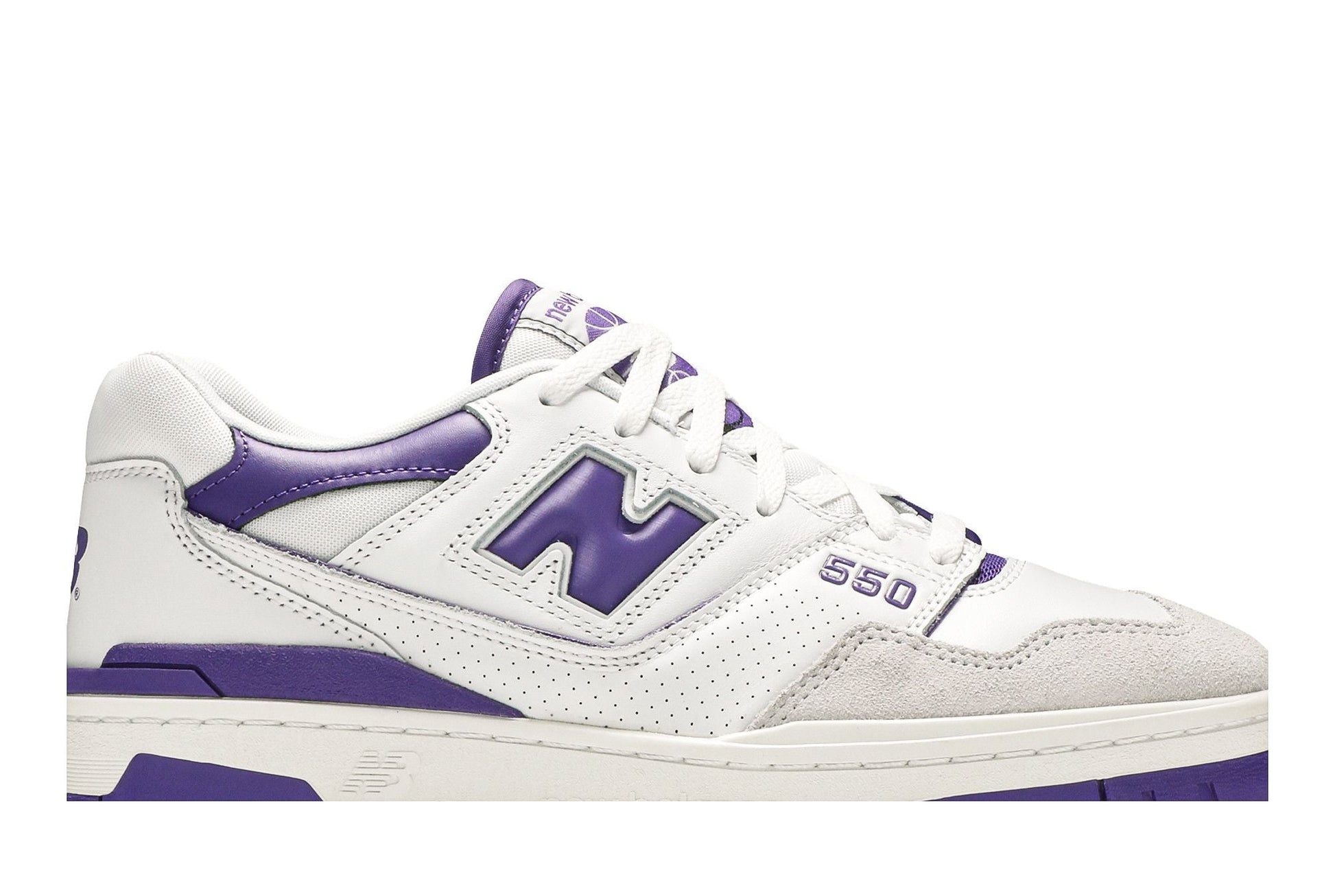 New Balance 550 White Purple
