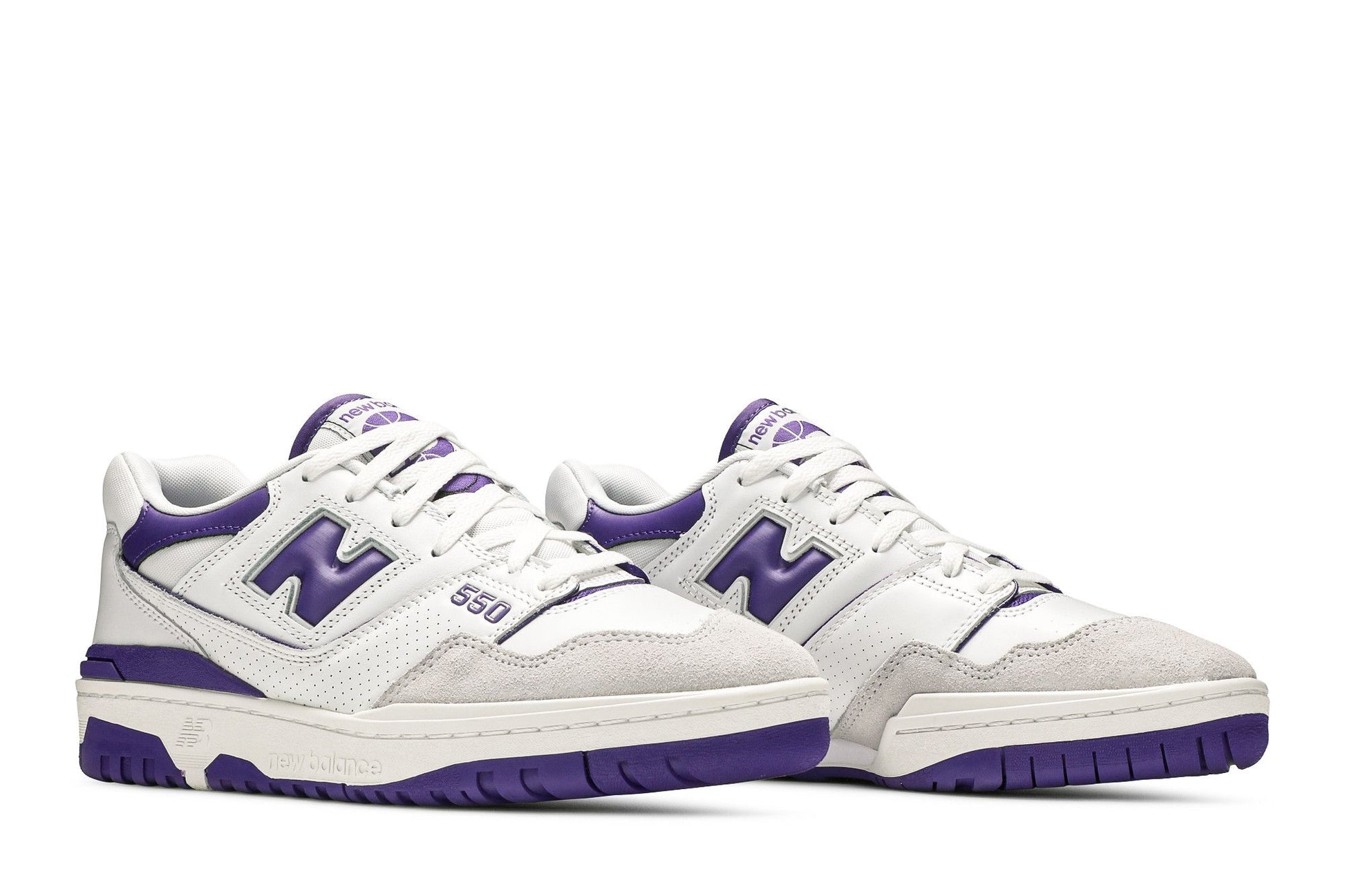 New Balance 550 White Purple