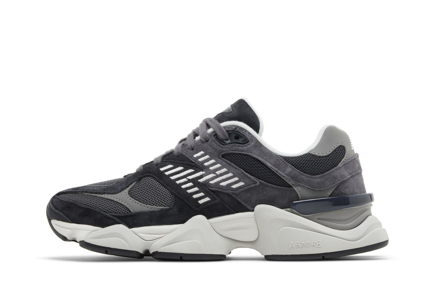 New Balance 9060 Black Phantom Magnet Silver Metallic