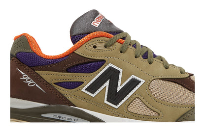New Balance 990 V3 Made In Usa Tan Blue