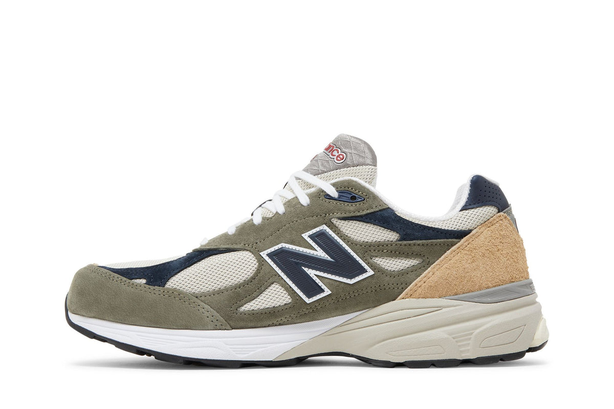 New Balance 990 v3 Made In USA Green Cream