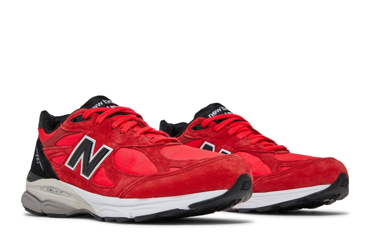 New Balance 990 v3 Red Suede