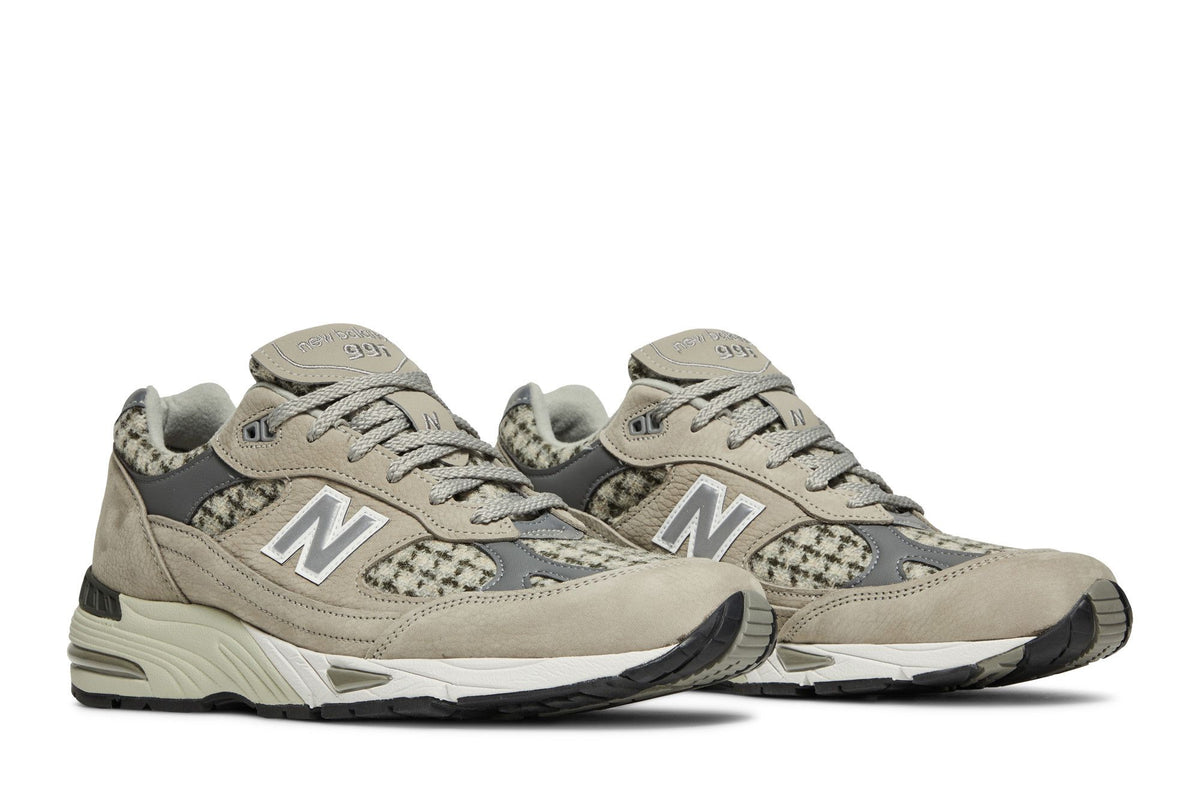 New Balance 991 Beige Harris Tweed