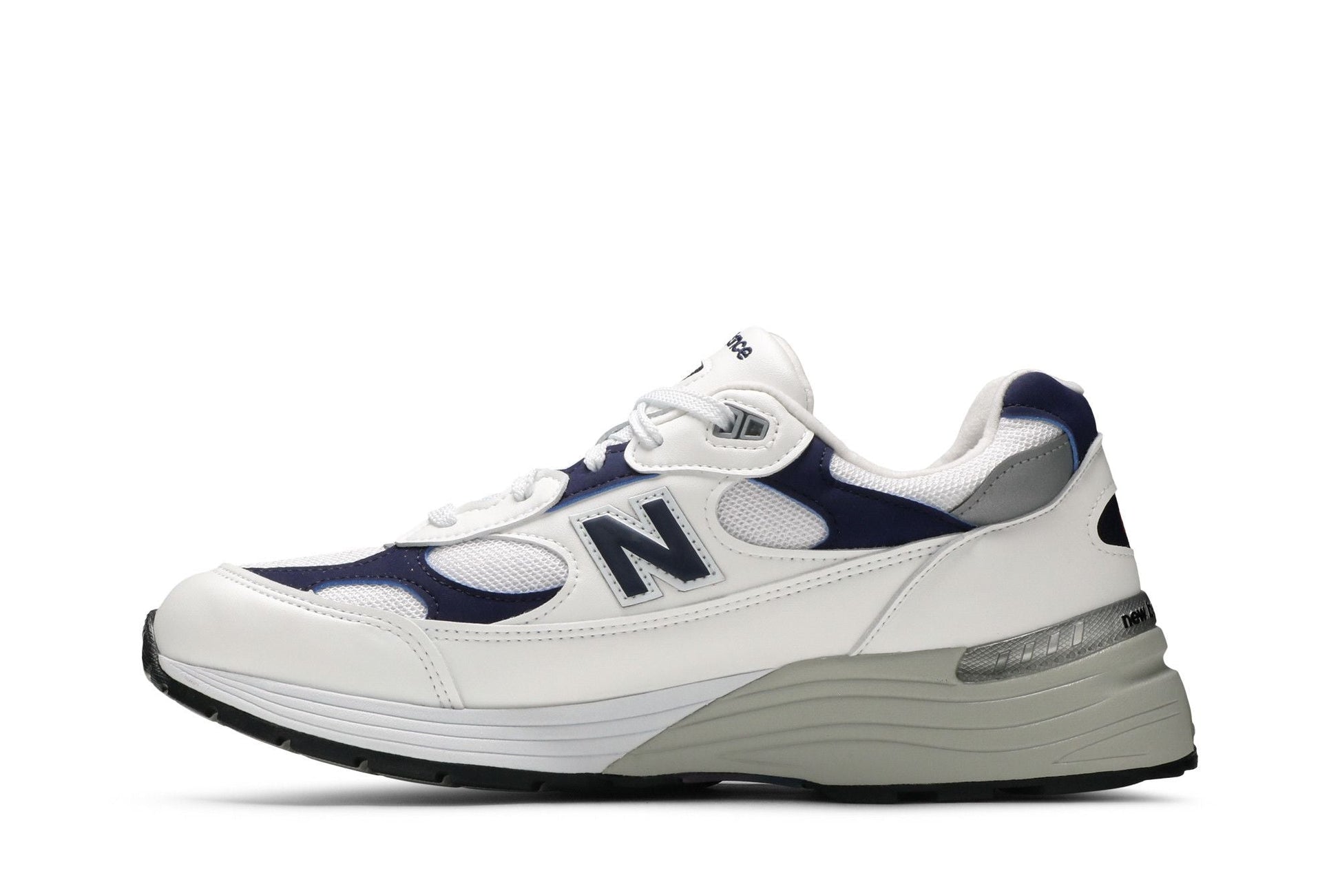 New Balance 992 White Navy