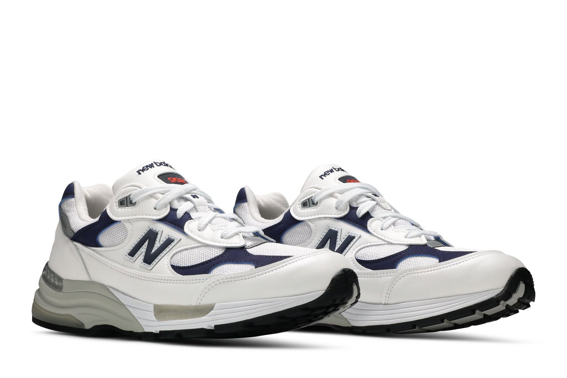 New Balance 992 White Navy