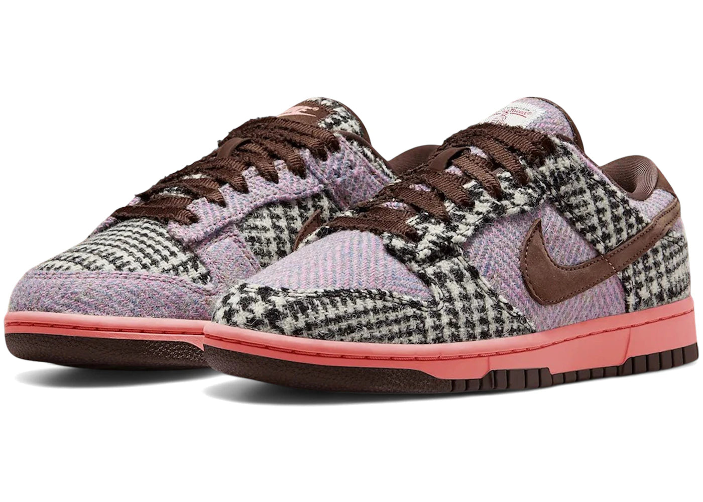 Dunk Low Harris Tweed Purple Pink - HQ5036-902