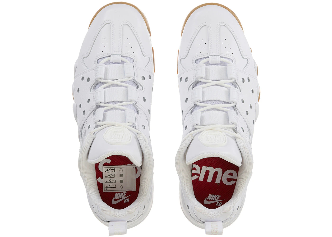 SB Air Max 2 CB '94 Low Supreme White Gum - IM4283-100