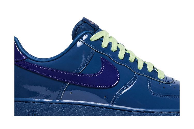 Nike Air Force 1 Low Patent Leather Mystic Navy Grape Ice