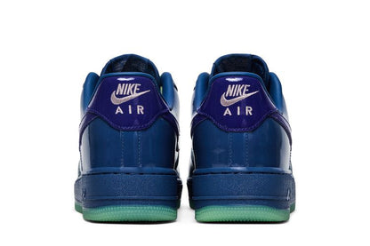 Nike Air Force 1 Low Patent Leather Mystic Navy Grape Ice