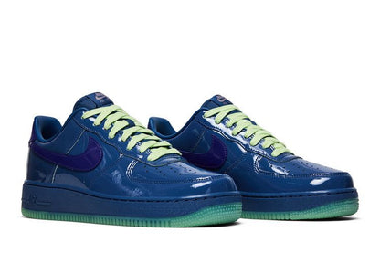 Nike Air Force 1 Low Patent Leather Mystic Navy Grape Ice