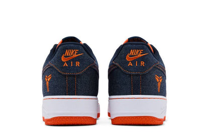 Nike Air Force 1 Low Protro Kobe Bryant Denim Obsidian Safety Orange