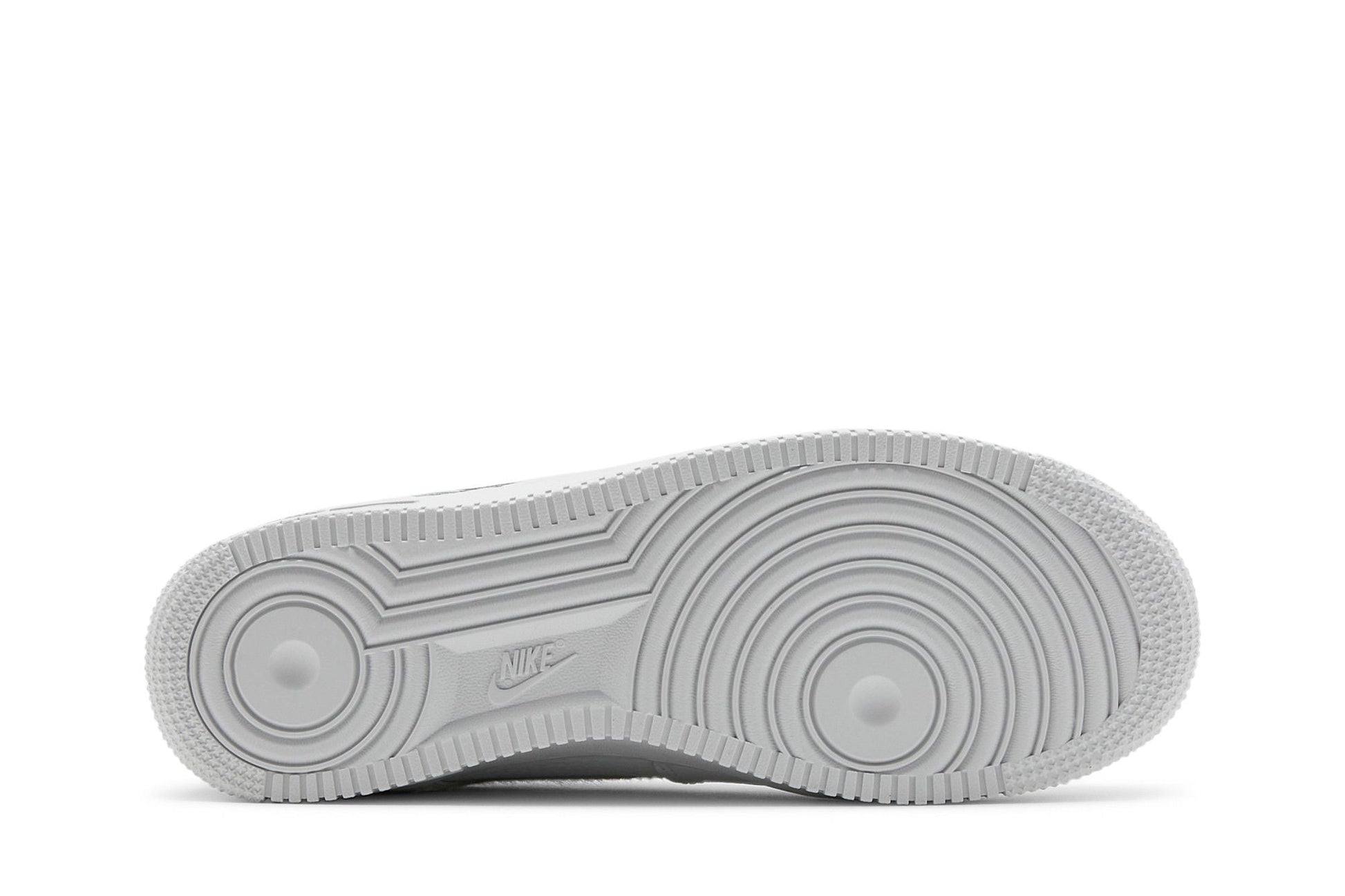 Nike Air Force 1 Low White Pony Hair Heel
