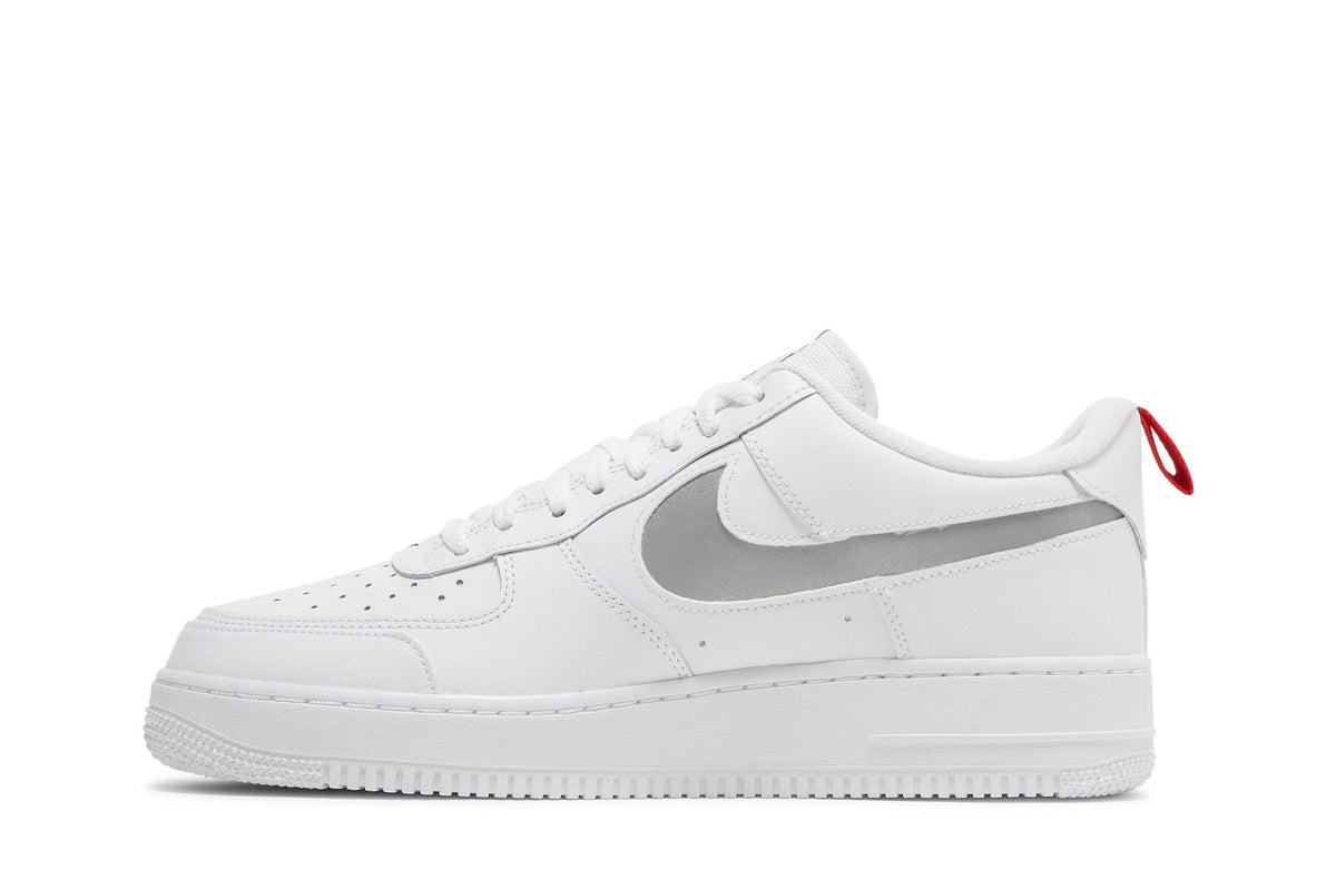Nike Air Force 1 Low White Red Mini Swoosh