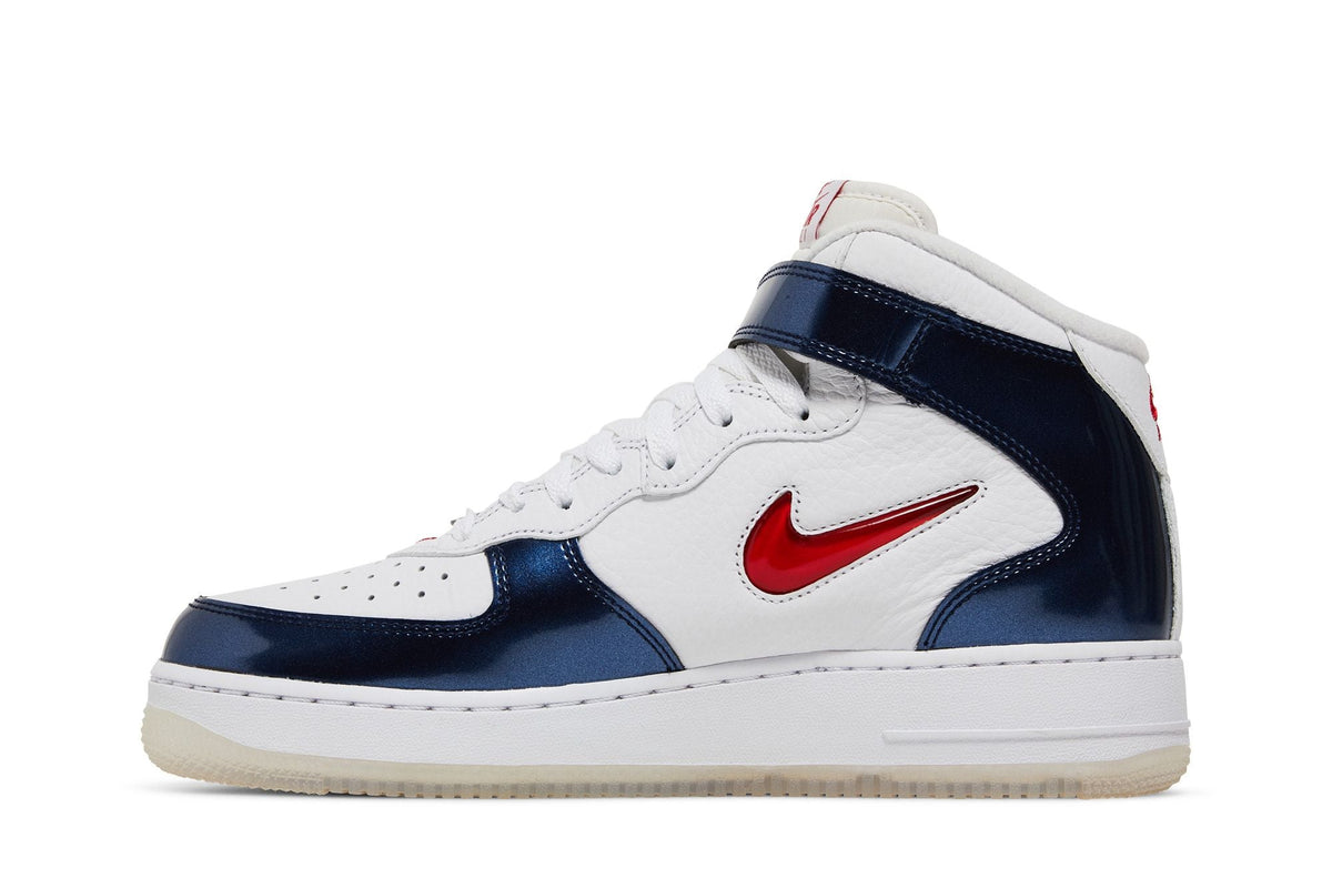 Nike Air Force 1 Mid University Red Midnight Navy