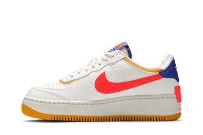 Nike Air Force 1 Shadow White Flash Crimson Astronomy Blue