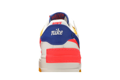 Nike Air Force 1 Shadow White Flash Crimson Astronomy Blue