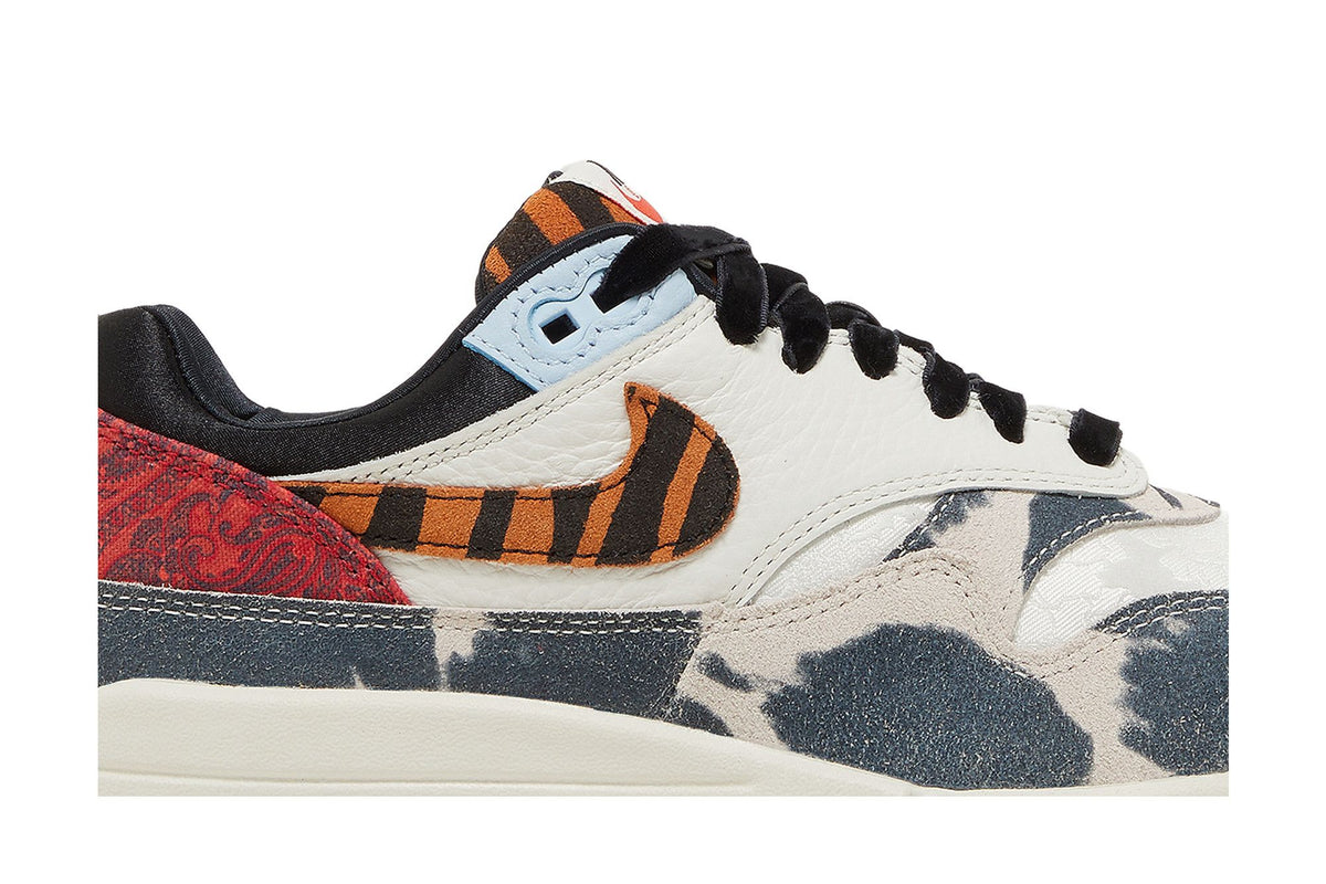Nike Air Max 1 '87 Tiger Swoosh Cow Print