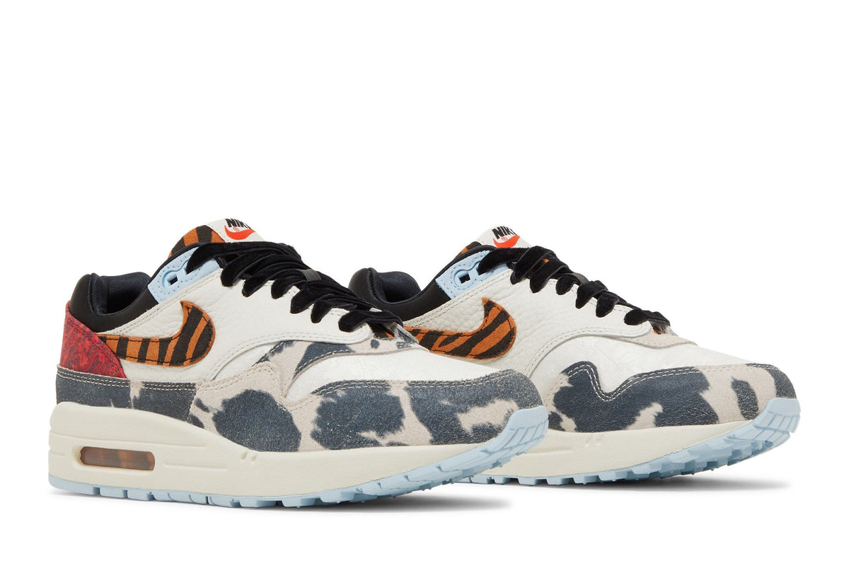 Nike Air Max 1 '87 Tiger Swoosh Cow Print