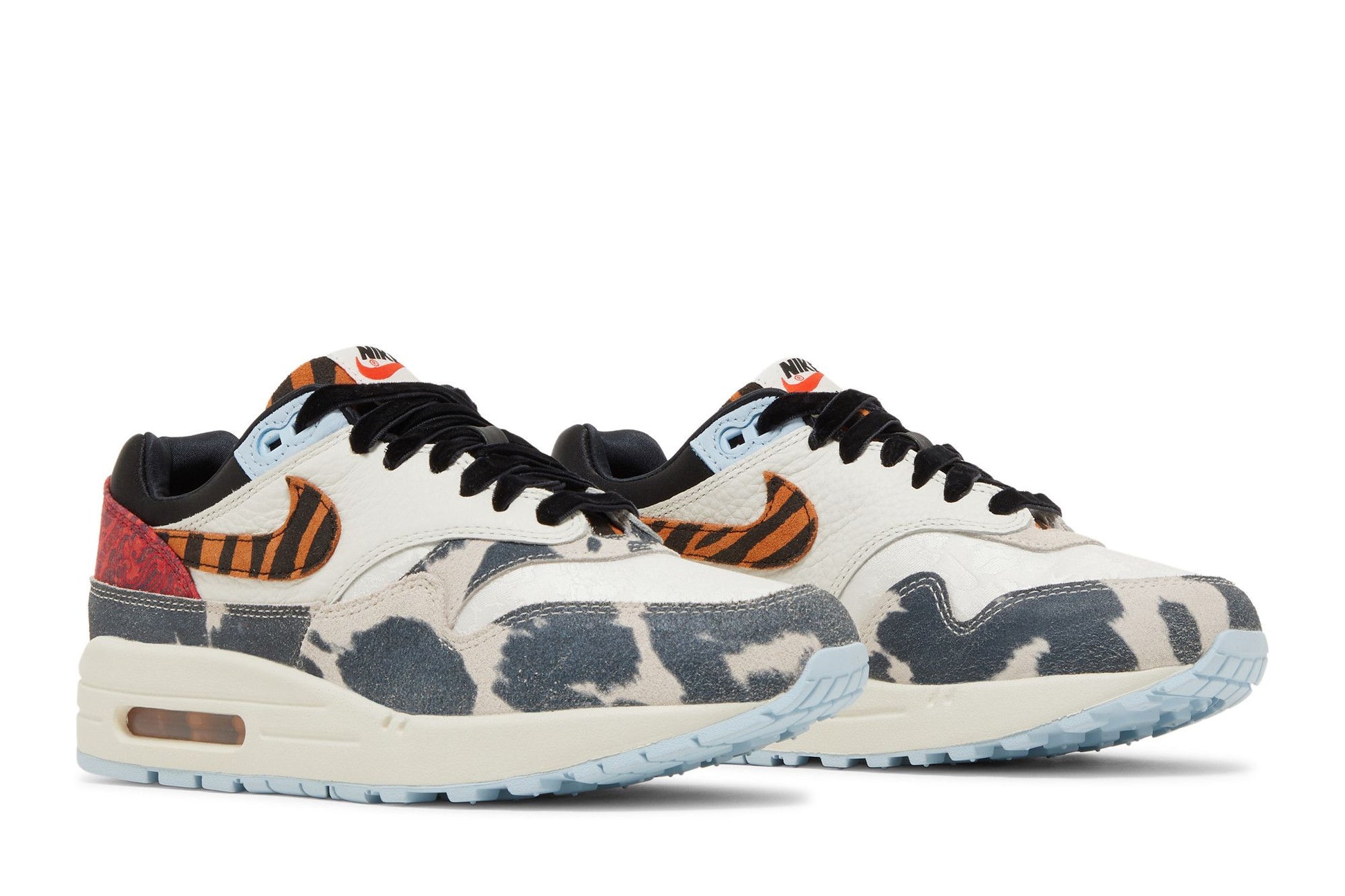 Nike Air Max 1 '87 Tiger Swoosh Cow Print