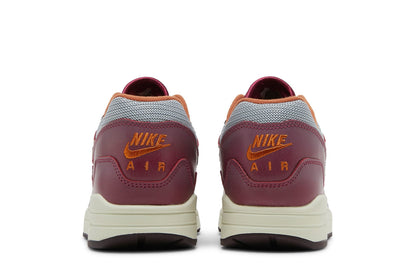 Nike Air Max 1 Patta Rush Maroon
