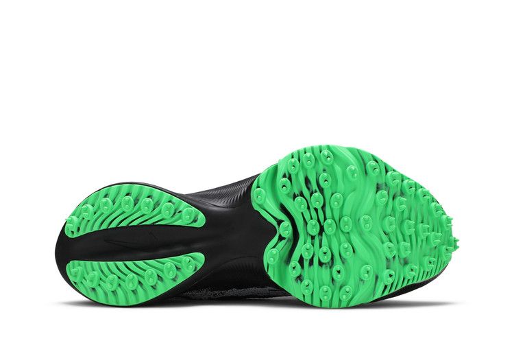 Nike Air Zoom Tempo Next% Flyknit Off-White Black Scream Green
