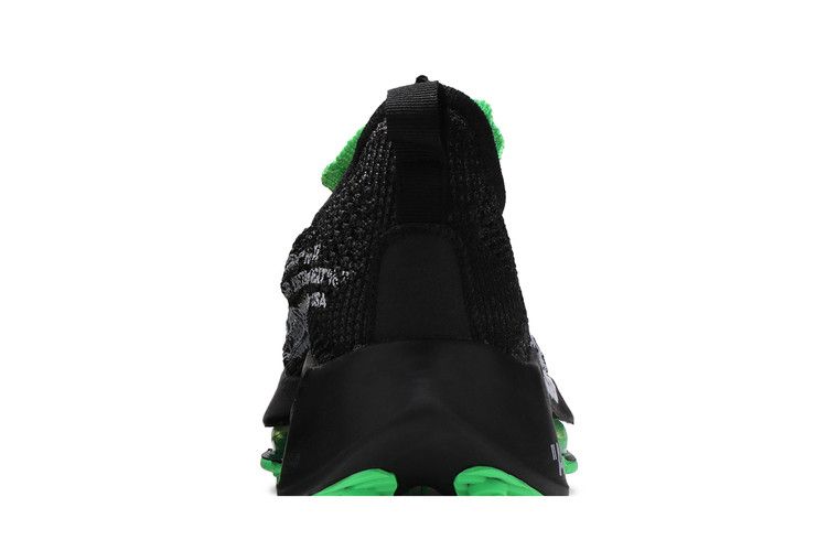 Nike Air Zoom Tempo Next% Flyknit Off-White Black Scream Green
