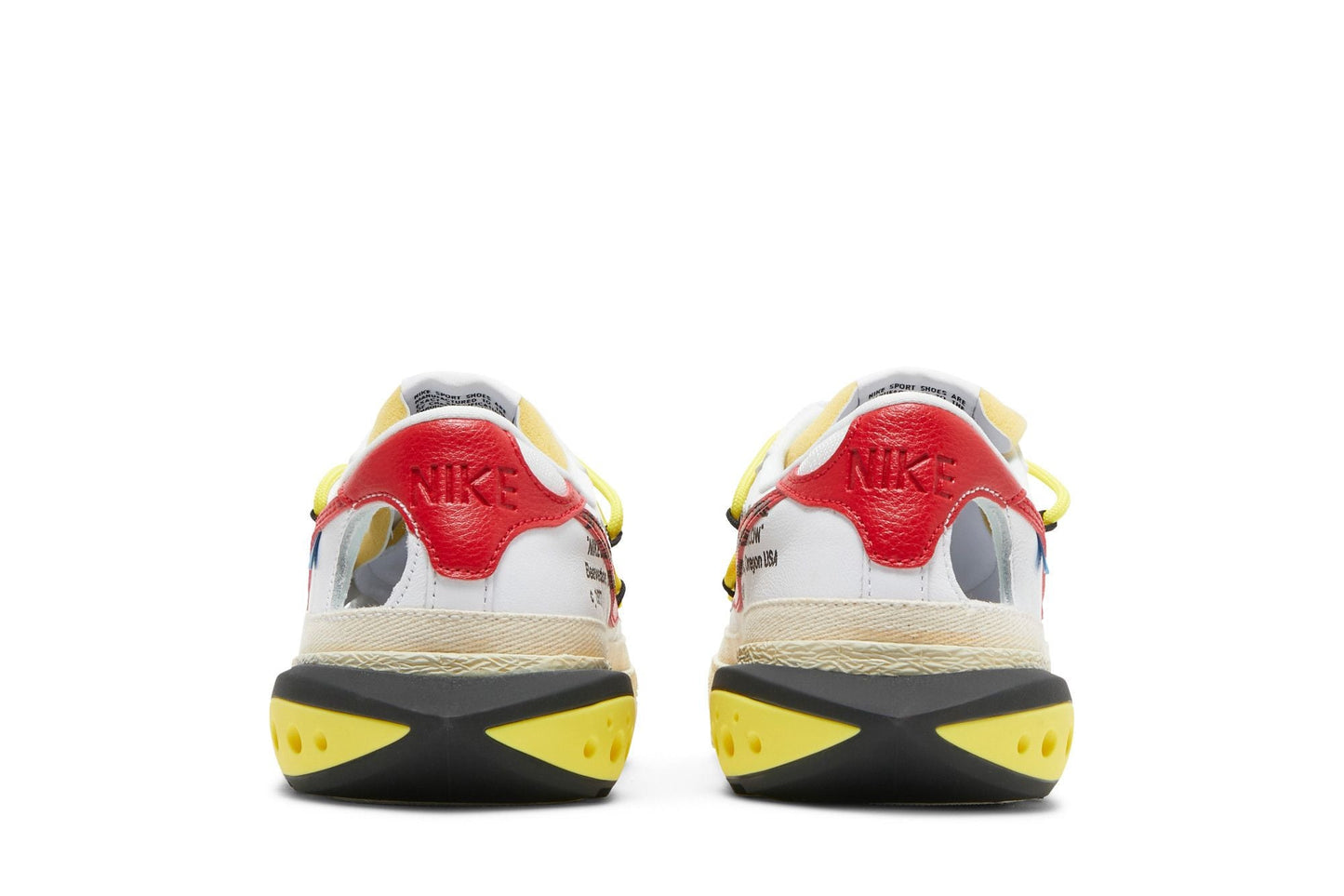 Nike Blazer Low Off-White White University Red