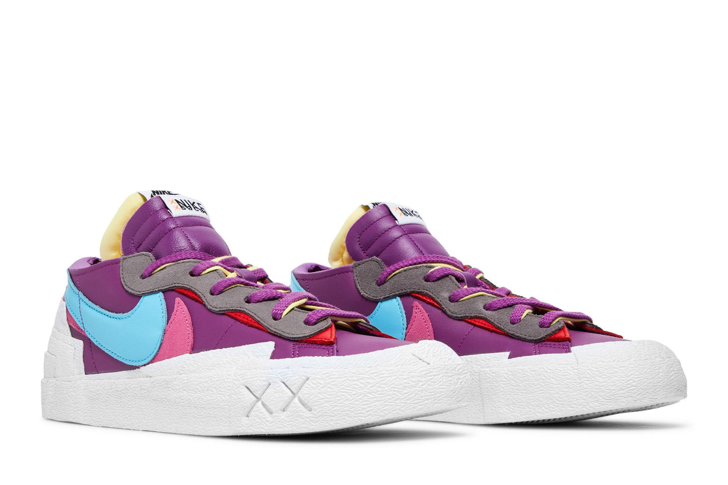 Nike Blazer Low Sacai Kaws Purple Dusk
