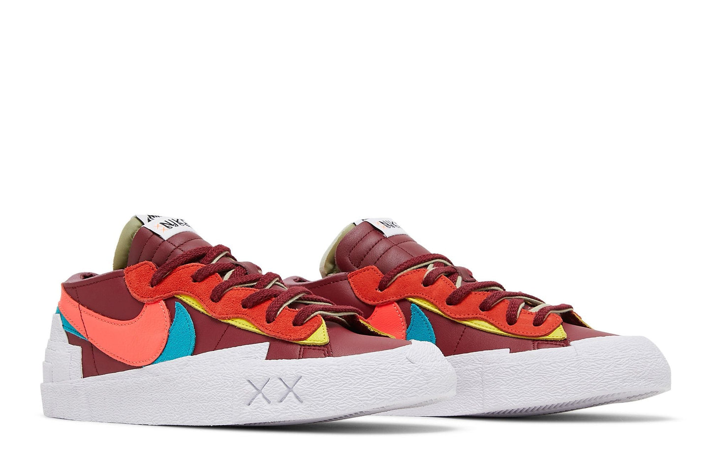 Nike Blazer Low Sacai Kaws Team Red