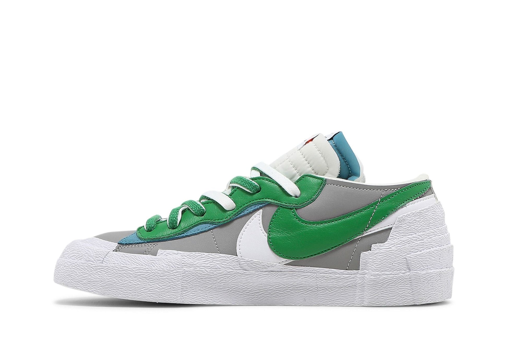 Nike Blazer Low Sacai Medium Grey Classic Green