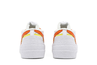 Nike Blazer Low Sacai White Magma Orange