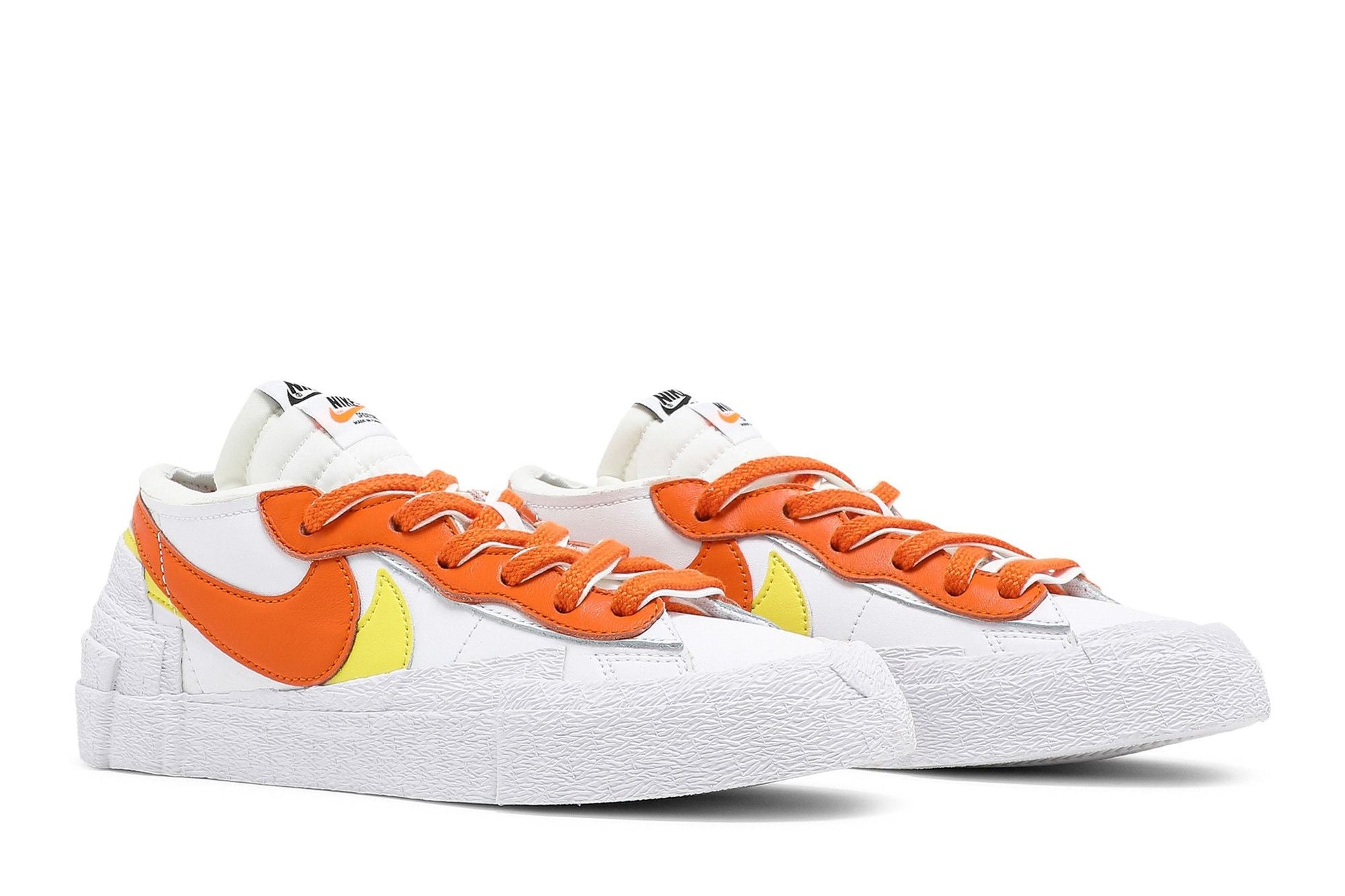 Nike Blazer Low Sacai White Magma Orange
