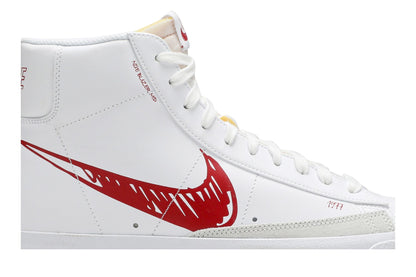 Nike Blazer Mid Sketch Red Swoosh