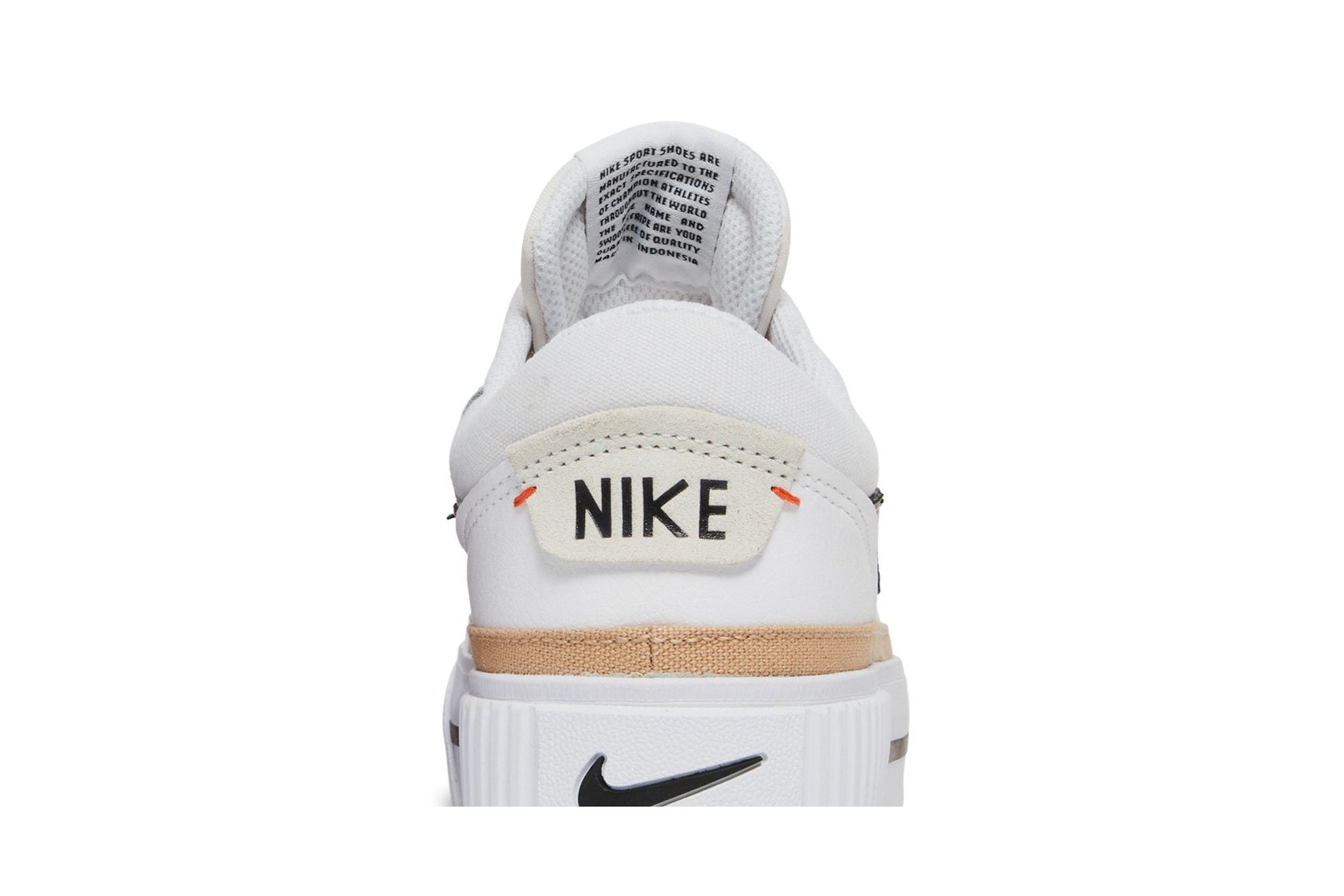 Nike Court Legacy Lift White Black