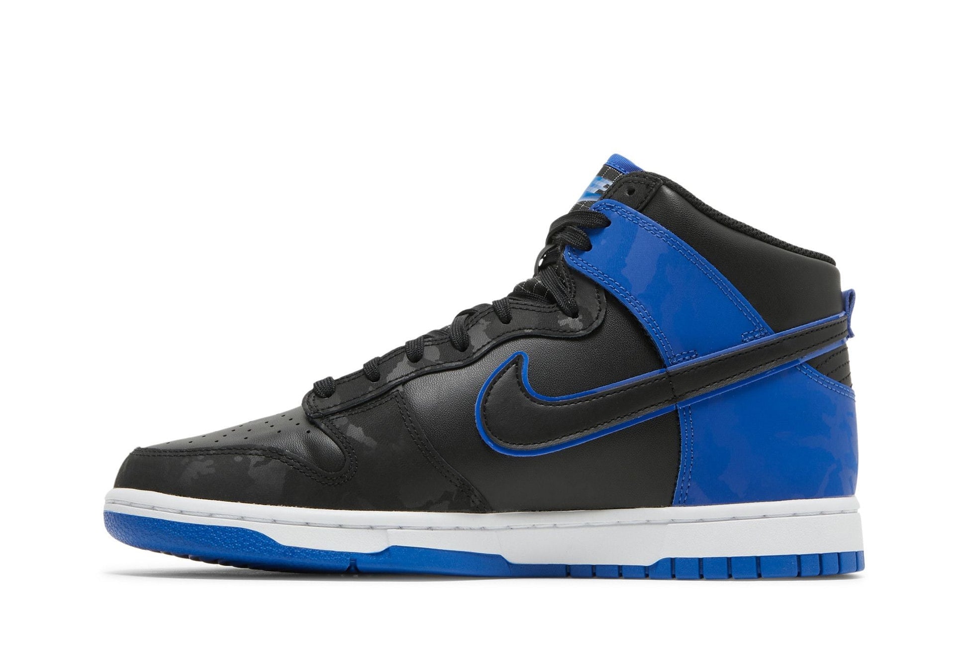 Nike Dunk High Blue Camo