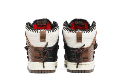 Nike Dunk High Bodega Legend Fauna Brown