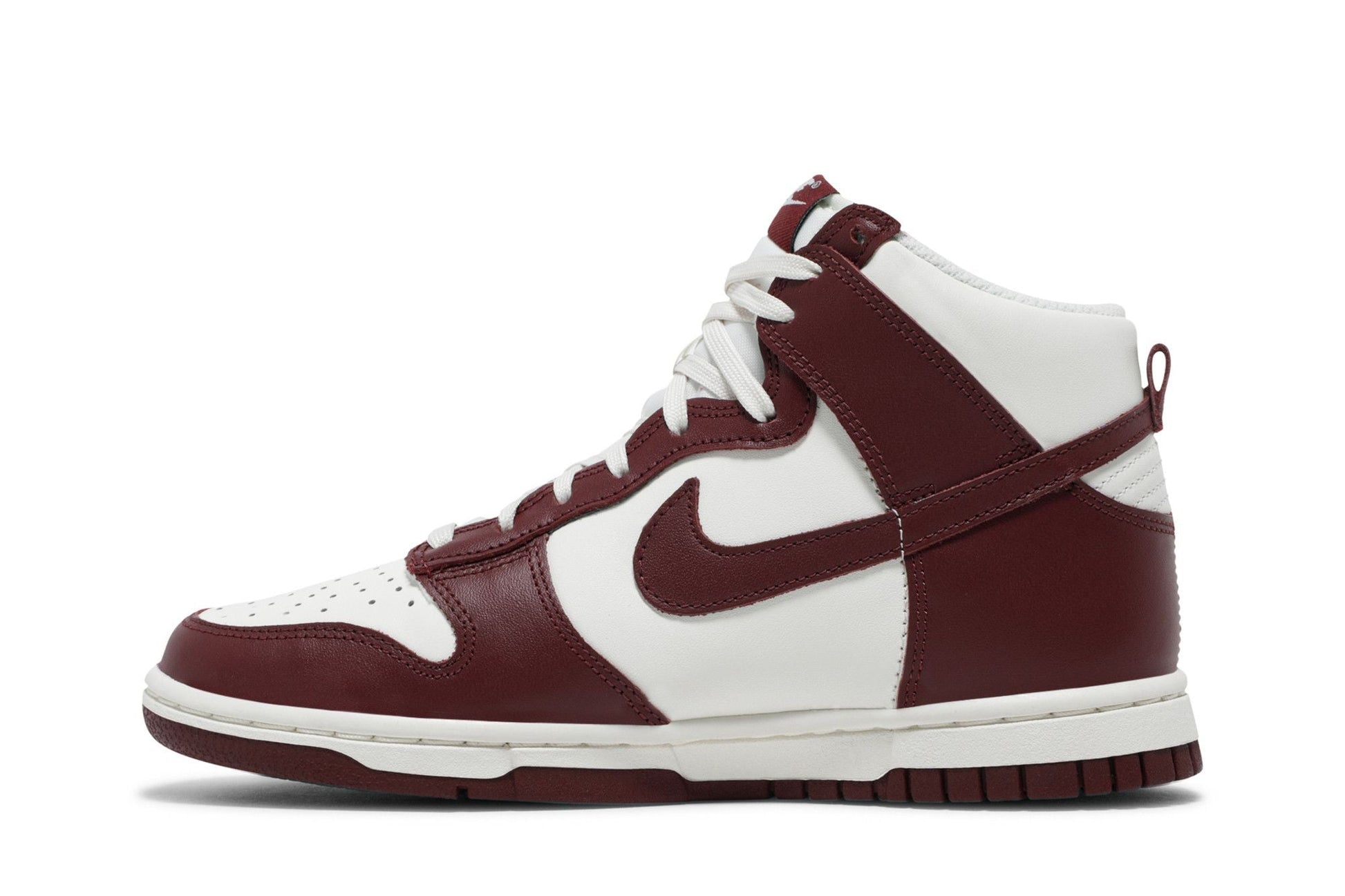 Nike Dunk High Sail Team Red