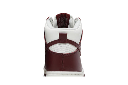 Nike Dunk High Sail Team Red