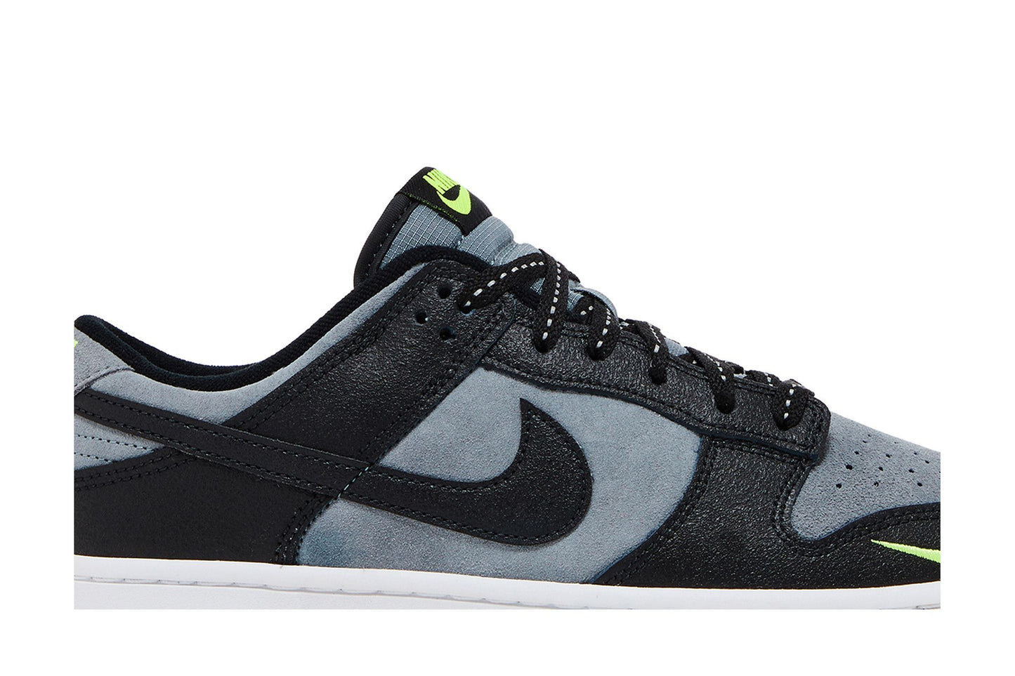 Nike Dunk Low Black Grey Green Strike
