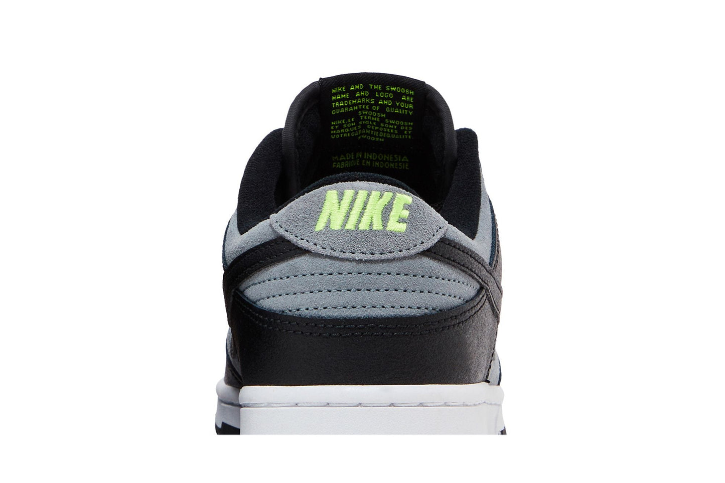 Nike Dunk Low Black Grey Green Strike