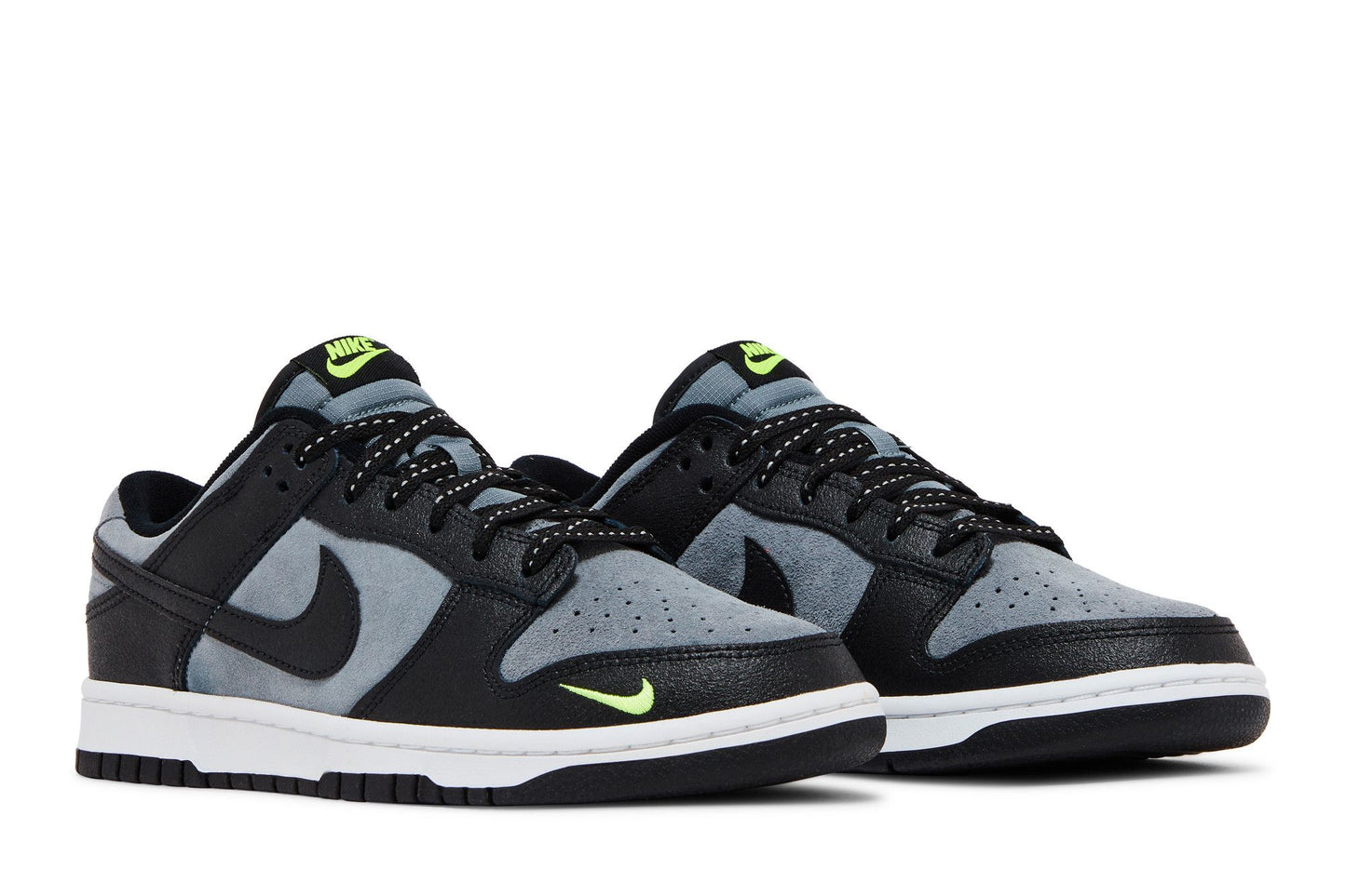Nike Dunk Low Black Grey Green Strike