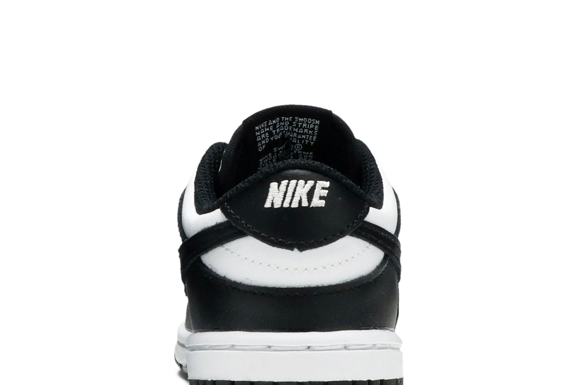 Nike Dunk Low Black White Bébé (TD)