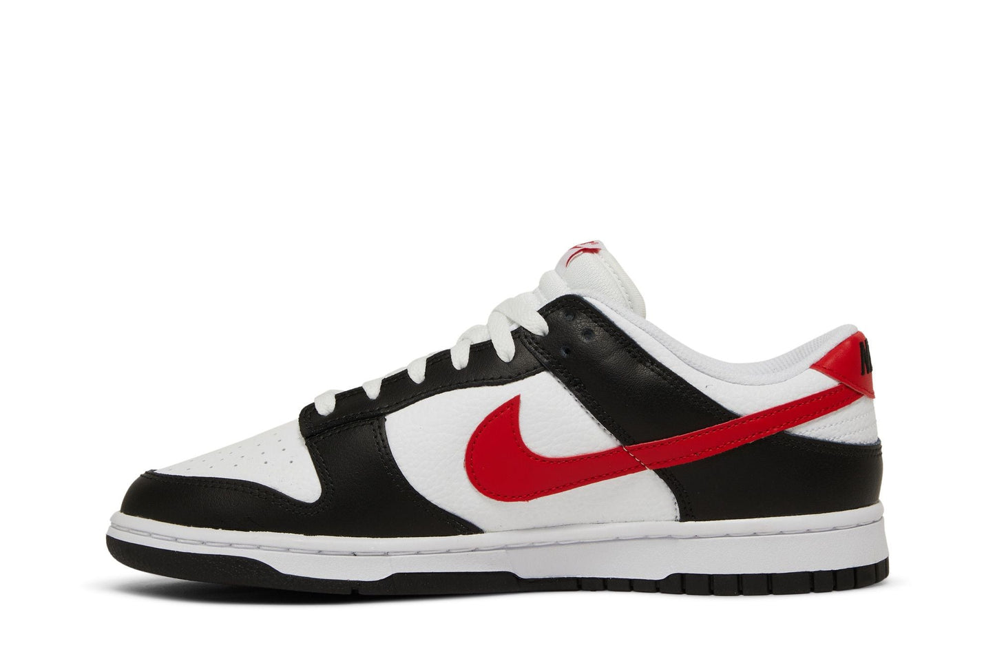 Nike Dunk Low Black White Red