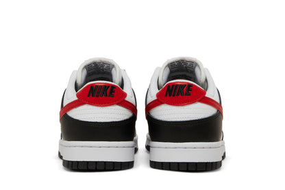 Nike Dunk Low Black White Red