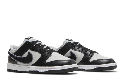 Nike Dunk Low Chenille Swoosh Grey Black